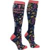 Crazy Dog T-Shirts Funny Compression Socks for Women and Men Cute Compression Socks for Women(Awesome Mom)