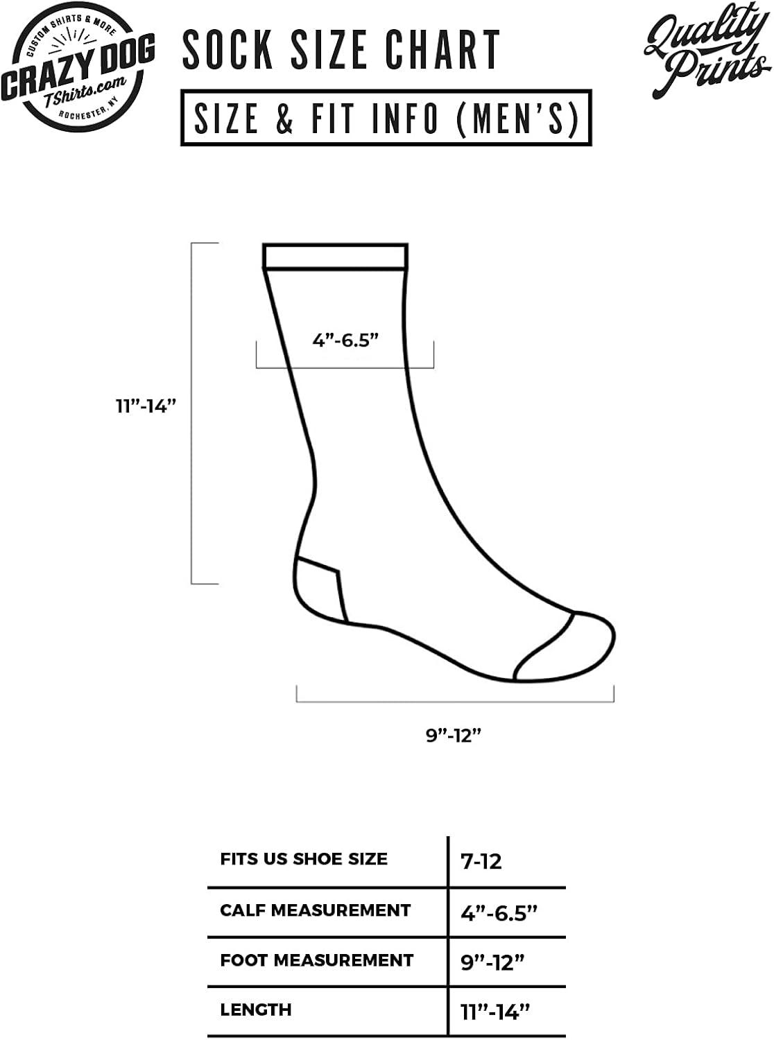 imageCrazy Dog TShirts Funny Socks for St Patricks Day Green Irish Socks for the Parade on Saint Pattys DayLucky Socks