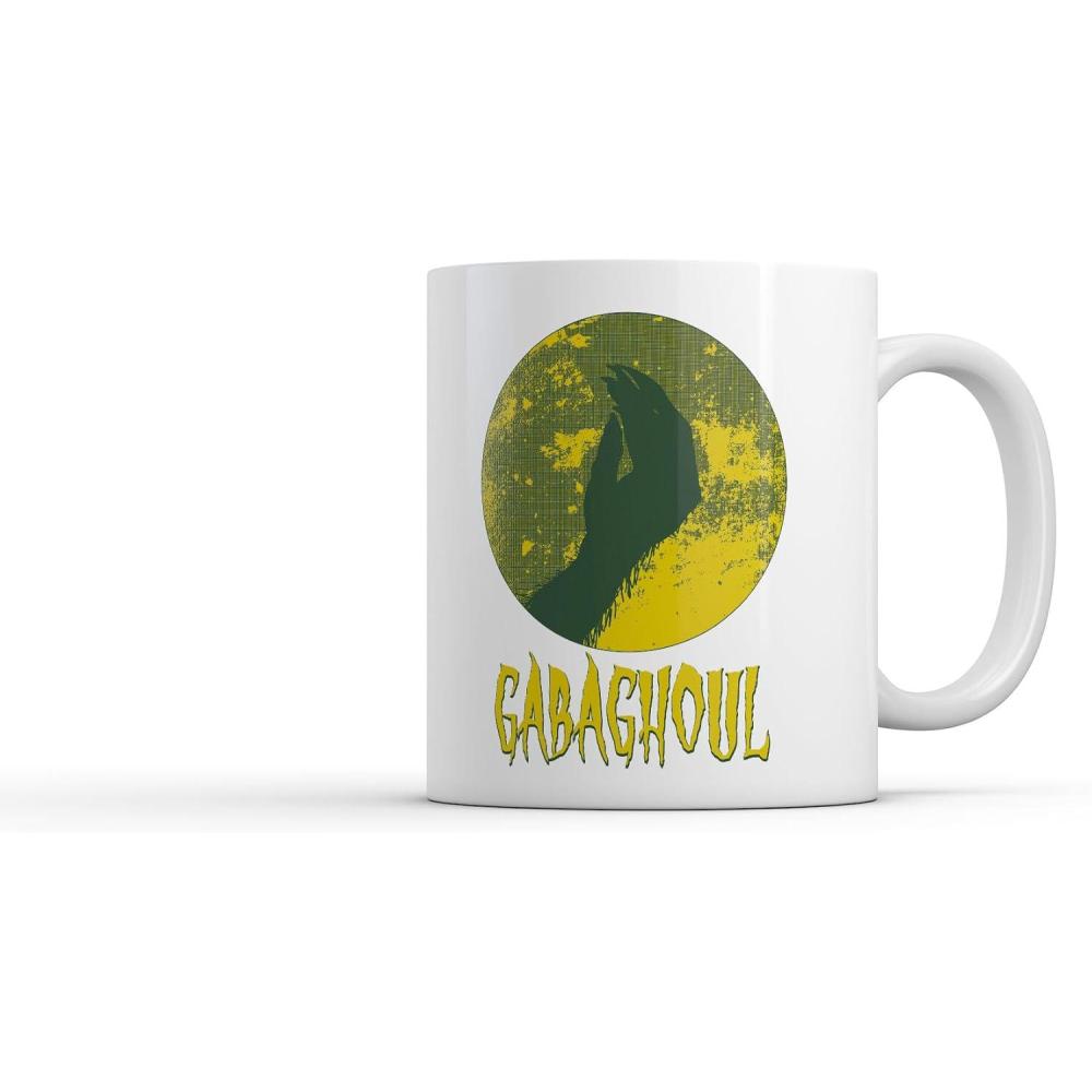 imageCrazy Dog TShirts Gabaghoul Mug Funny Sarcastic Halloween Graphic Novelty Coffee Cup 11oz Microwave Safe Insulated Drinking Cup
