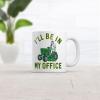 Ill Be In My Office Mug Funny Novelty Lawn Mower Coffee Cup – 11oz Microwave Safe Insulated Drinking Cup