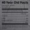 Mens Funny T Shirts I’m This Old – Oldometer 40, 50, or 60 and More Sarcastic Birthday Graphic Novelty Tees for Men(Dark Heather Grey – 40 Year Facts)