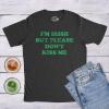Mens I’m Irish But Please Don’t Kiss Me T Shirt Funny St Patricks Day Party Novelty Tee(Heather Black)