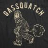 Mens Toilet Humor T-Shirts Funny Tees Full of Bull Shirt for Guys(Heather Black – Gassquatch)