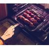 Middle Finger Oven Mitt Funny Flip The Bird Graphic Novelty Kitchen Glove Funny Graphic Kitchenwear Cool Food Novelty Cookware Black Oven Mitt(Oven Mitt)