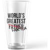 Worlds Greatest Farter Pint Glass Funny Sarcastic Father’s Day Gift Novelty Cup-16 oz Funny Drinking Glasses Dad Joke Cool Sarcastic Novelty Drinking White Standard