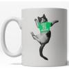 Crazy Dog T-Shirts Pet Me I’m Irish Mug Funny St. Patricks Day Coffee Cup – 11oz Microwave Safe Insulated Drinking Cup