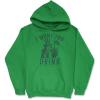 I Want You to Drink Unisex Hoodie Funny St Pattys Day Uncle Sam Drinking Partying Joke Hooded Sweatshirt(Green – I Want You to Drink)