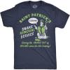 Mens Funny T Shirts Saint Patricks Snake Removal Service Sarcastic St Paddys Day Tee for Men