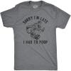 Dark Heather Grey - Late Poop