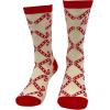Crazy Dog T-Shirts Sarcastic Womens Christmas Socks with Funny Designs Sassy Footware for The Holidays(Favorite Ho)