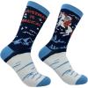 Crazy Dog T-Shirts Sarcastic Womens Christmas Socks with Funny Designs Sassy Footware for The Holidays(Christmas is Magical)