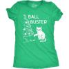 Womens Ball Buster T Shirt Funny Christmas Tree Cat Ornaments Graphic Tee(Heather Green)