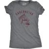 Womens Caberneigh T Shirt Funny Horse Lover Wine Sarcastic Party Novelty Tee(Dark Heather Grey)