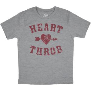 Youth Heart Throb T Shirt Cute Valentines Day T Shirts for Kids