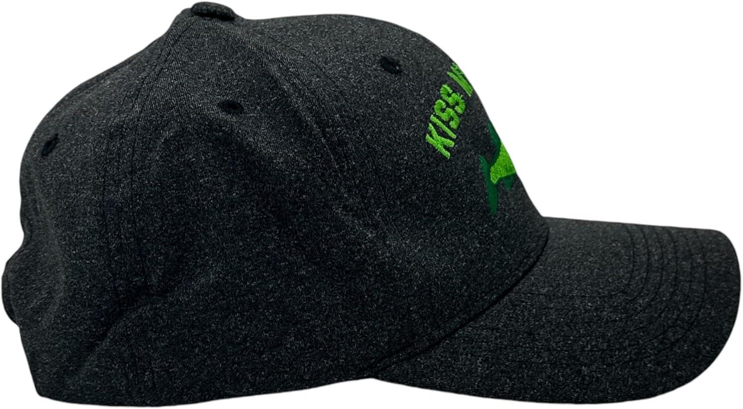 imageFunny Fishing Hats Sarcastic Caps with Cool Designs for FishersBlack Kiss My Bass