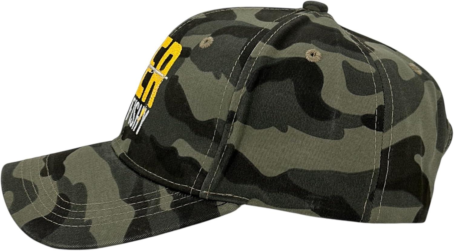 imageFunny Fishing Hats Sarcastic Caps with Cool Designs for FishersCamo Beer Fishy