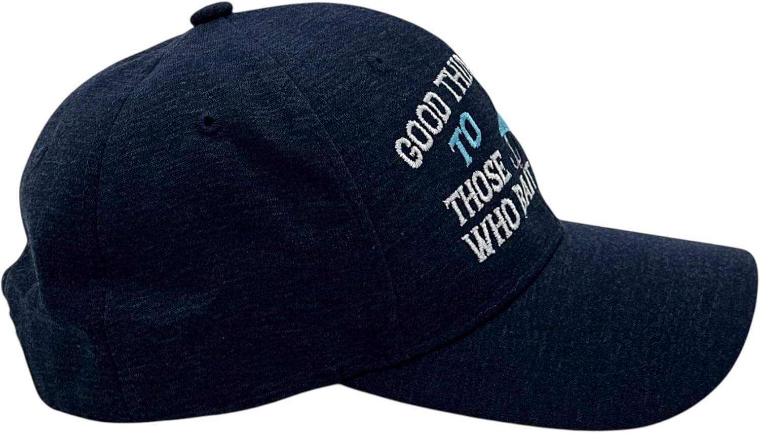 imageFunny Fishing Hats Sarcastic Caps with Cool Designs for FishersNavy Good Things Bait