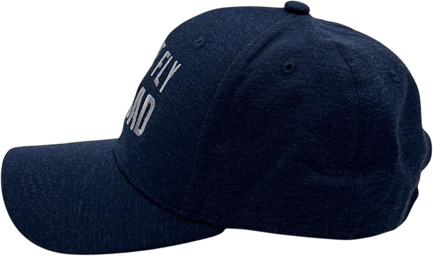 imageFunny Fishing Hats Sarcastic Caps with Cool Designs for FishersNavy One Fly Dad