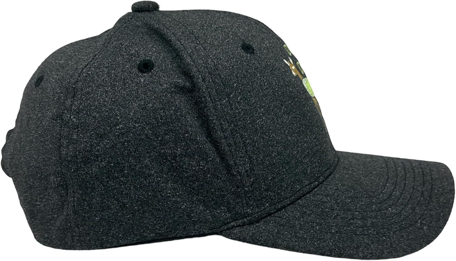 imageFunny Hunting Hats Adjustable Baseball Caps with Sarcastic Jokes for Hunters Campers and HikersBlack Dilldoe