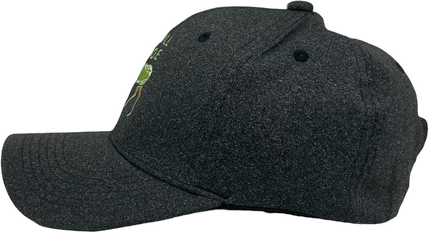 imageFunny Hunting Hats Adjustable Baseball Caps with Sarcastic Jokes for Hunters Campers and HikersBlack Dilldoe