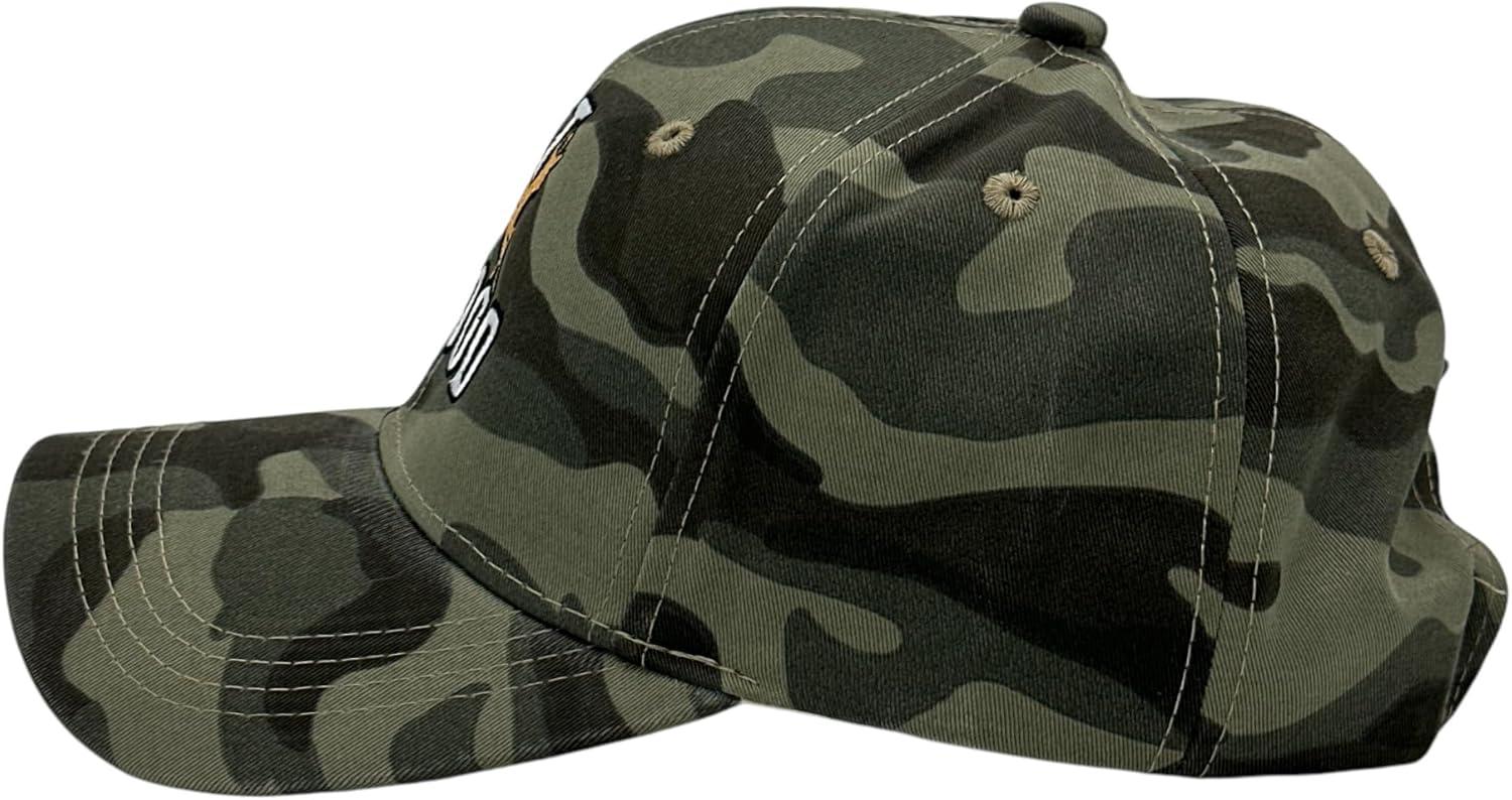 imageFunny Hunting Hats Adjustable Baseball Caps with Sarcastic Jokes for Hunters Campers and HikersCamo Fast Food