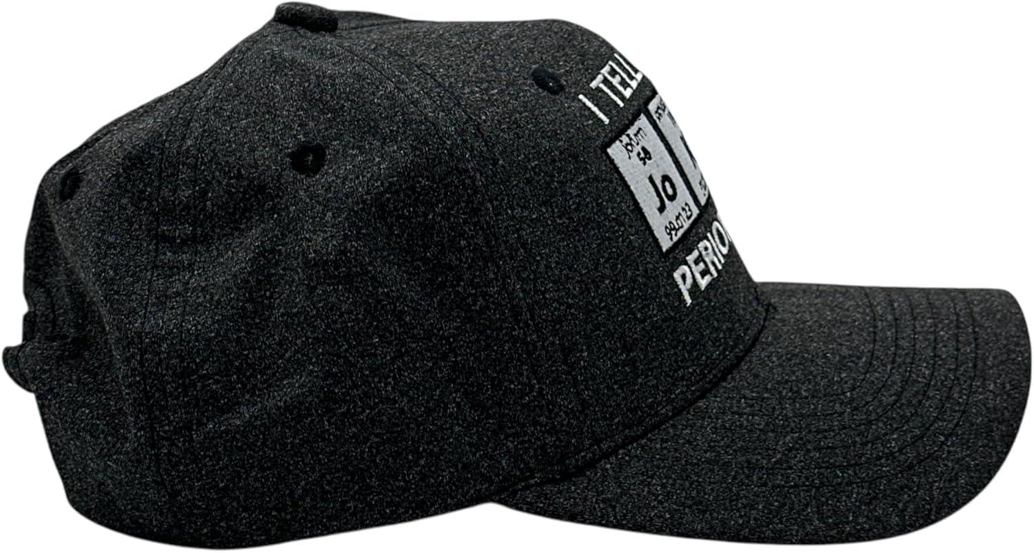 imageI Tell Dad Jokes Periodically Hat Funny Sarcastic Science Graphic Novelty Cap Funny Hats Dad Joke Cool Science Novelty Caps for Men Black Standard