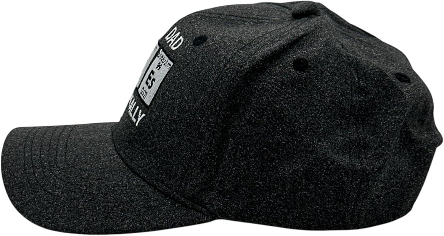 imageI Tell Dad Jokes Periodically Hat Funny Sarcastic Science Graphic Novelty Cap Funny Hats Dad Joke Cool Science Novelty Caps for Men Black Standard