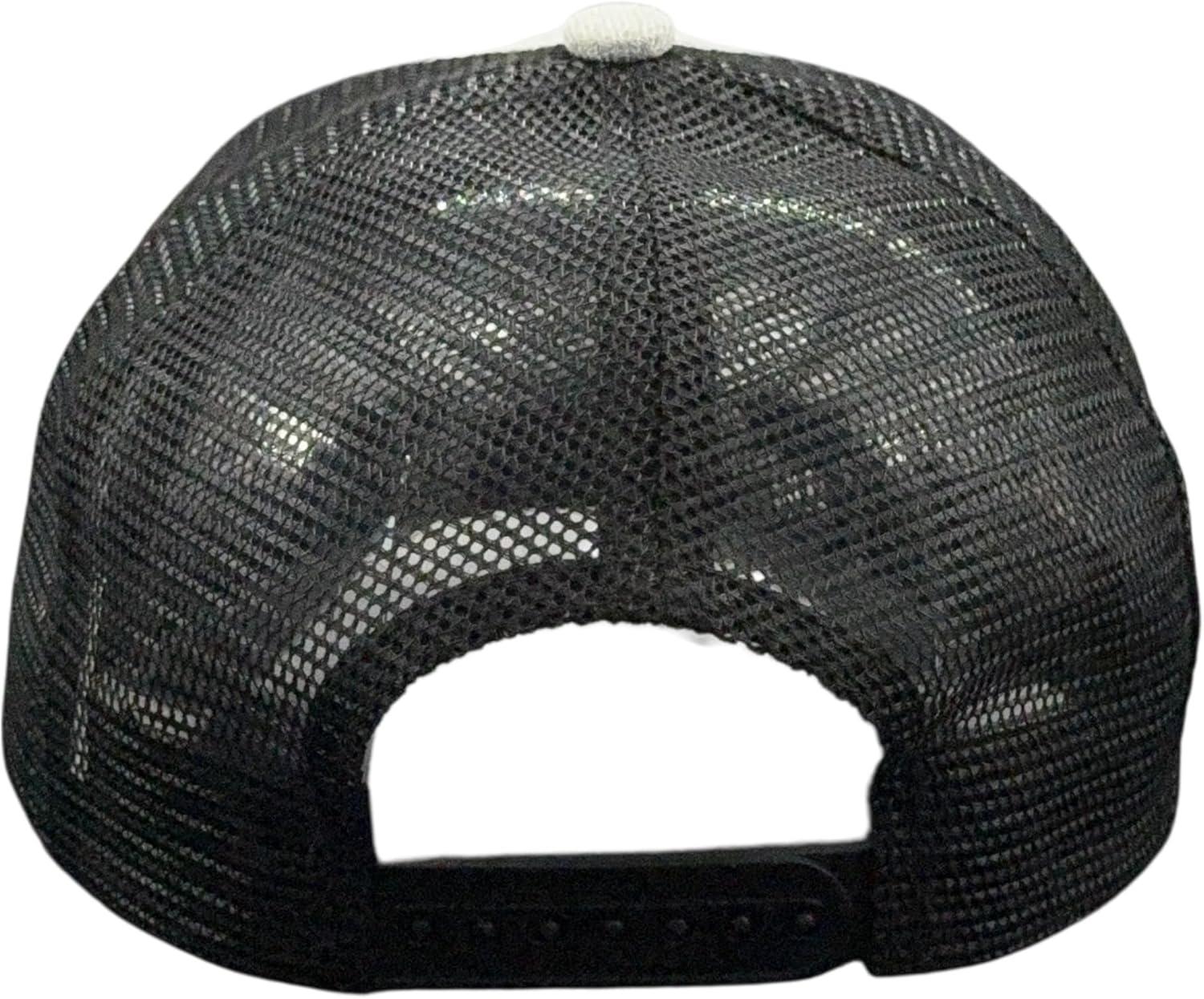 imageLater Alligator Hat Funny Sarcastic Gator Graphic Novelty CapBlack Grey Trucker Later Gator Bite