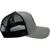 Funny Fishing Hats Sarcastic Caps with Cool Designs for Fishers(Grey Trucker – the Fish Whisperer)