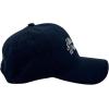 Funny Fishing Hats Sarcastic Caps with Cool Designs for Fishers(Navy – Fish Whisperer Text)