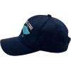 Funny Fishing Hats Sarcastic Caps with Cool Designs for Fishers(Navy – Good Things Bait)