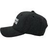 Funny Hunting Hats Adjustable Baseball Caps with Sarcastic Jokes for Hunters Campers and Hikers(Heather Black – Sorry Im Late)