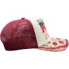 Funny Pizza Hat for Men – Pizza Bite Brim Graphic Cap with Food Themed Print – Mesh Back Novelty Trucker Hat for Comfortable Casual Everyday Wear and Playful Foodie Style Standard