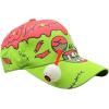 Funny Zombie Hat for Men – Cartoon Zombie Eye Design with 3D Prop Feature – Lightweight Mesh Back Cap for Halloween Style and Everyday Outfits – Novelty Printed Walker Graphic Hat Standard