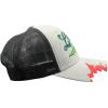 Later Alligator Hat Funny Sarcastic Gator Graphic Novelty Cap(Black Grey Trucker – Later Gator Bite)