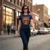 Womens Funny T Shirts Still Hot It Just Comes in Flashes Now Sarcastic Graphic Novelty Tee for Ladies