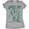 Womens Earth Day Respect Your Mama Funny T Shirts Sarcastic Tee for Ladies(Light Heather Grey – Earth Day)