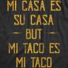 Crazy Dog Mens Funny Adult Humor T Shirts Sarcastic 420 Tees for Guys(Heather Black – Mi Tacos)