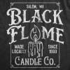 Womens Witch T Shirts Funny Wicked Tees with Witchy Designs for Ladies(Heather Black – Blackflame)