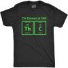 Crazy Dog Mens Funny Adult Humor T Shirts Sarcastic 420 Tees for Guys(Heather Black – Chill)