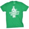Drink Up Bitches T Shirt Funny Hilarious Saint Patricks Day St Patty Irish Tee(Green)
