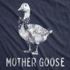 Womens Funny T Shirts Mother Goose Cute Mothers Day Tee for Ladies