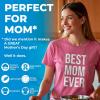 Crazy Dog Womens Funny T Shirt I Cant My Kid Has Practice A Game Or Something Mothers Day Tee(Heather Black – Womens)