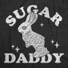 Funny Easter T Shirts for Men Sarcastic Bunny Tees for Guys – Perfect for Baskets(Heather Black – Sugar Daddy Bunny)