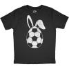 Youth Funny T Shirts Soccer Easter Egg Sarcastic Easter Sunday Tee for Kids