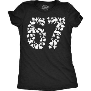 Funny Easter T Shirts for Women Cute Bunny Tees for Ladies to Celebrate Spring(Heather Black – 6 7 Easter)