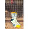 Crazy Dog T-Shirts Men’s How Easter Eggs Are Made Socks Funny Easter Bunny Chicken Novelty Graphic Footwear Funny Gift for Casual Wear
