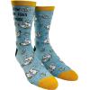 Crazy Dog T-Shirts Men’s How Easter Eggs Are Made Socks Funny Easter Bunny Chicken Novelty Graphic Footwear Funny Gift for Casual Wear