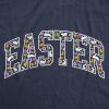Womens Easter Text Funny T Shirts Cute Easter Sunday Tee for Ladies