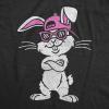 Womens Funny T Shirts Cool Bunny Sunglasses Sarcastic Easter Tee for Ladies